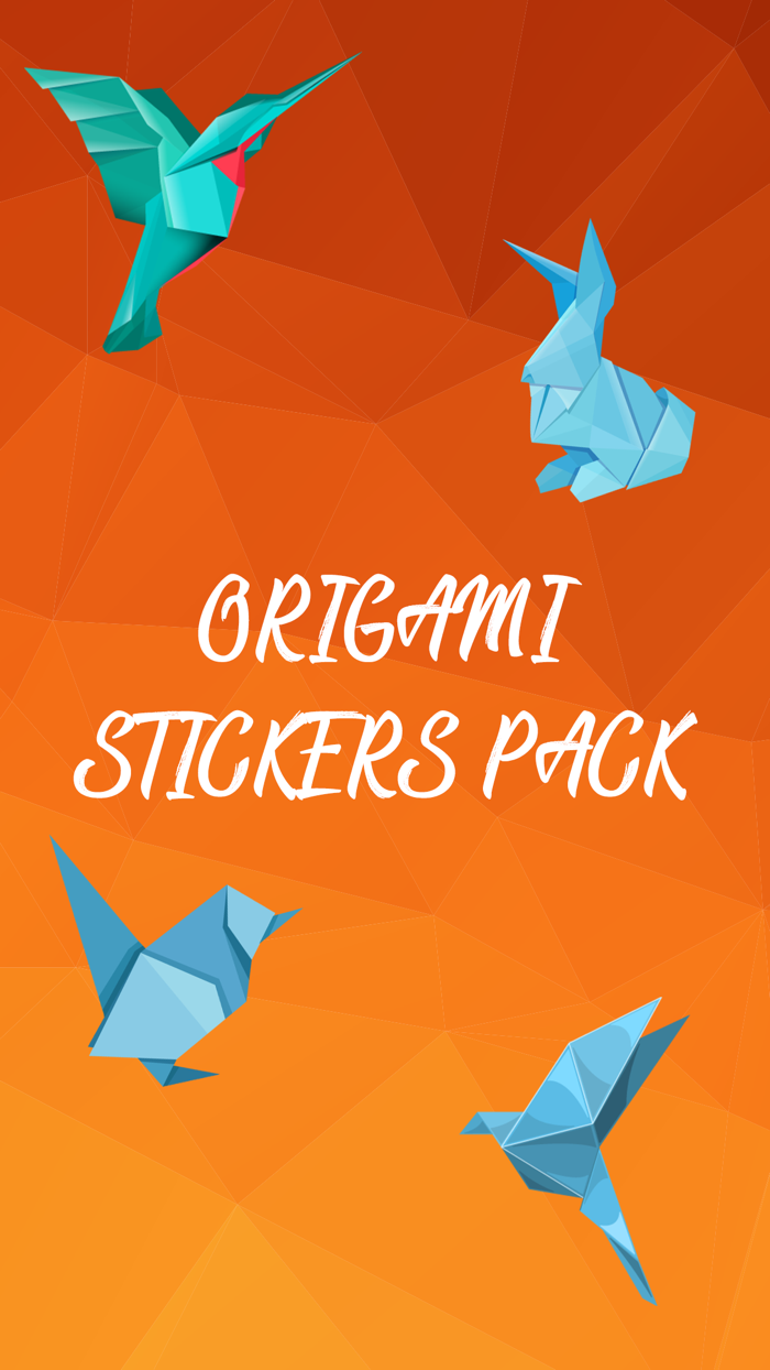 Origami Stickers Pack