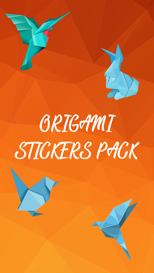 Origami Stickers Pack - 1.3 - (iOS)