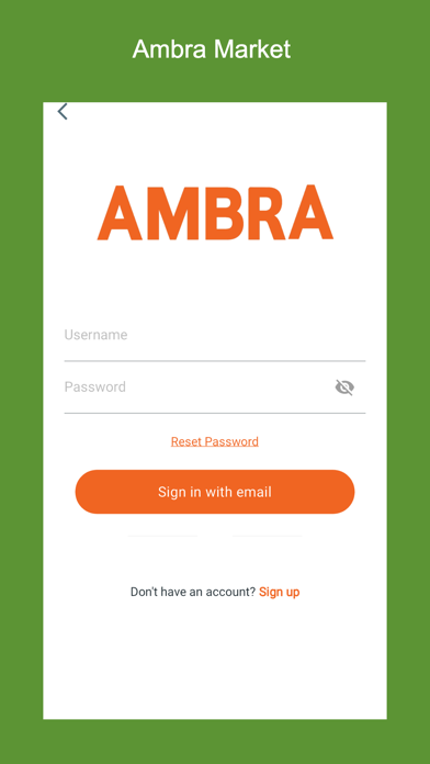 Ambra Market Screenshot