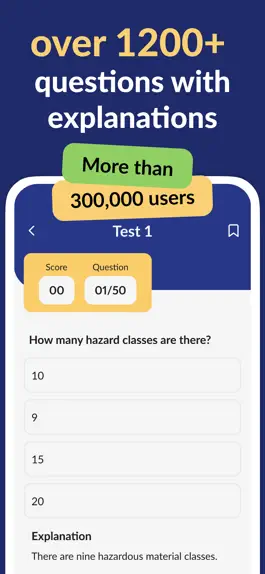 Game screenshot CDL Permit Practice Test 2023 mod apk