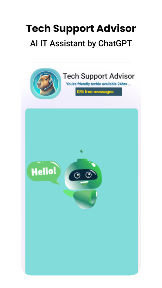 #2. Tech Support Advisor (iOS) By: Farouk Nasser
