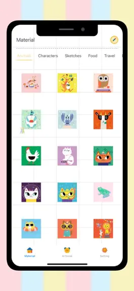 Game screenshot Dear Bear - Drawing app hack