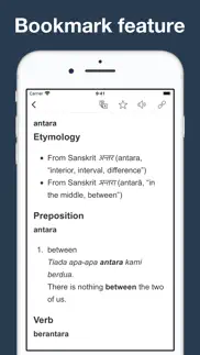 malay origin dictionary iphone screenshot 3