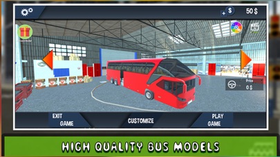 Bus Travel Drive Simulation Screenshot
