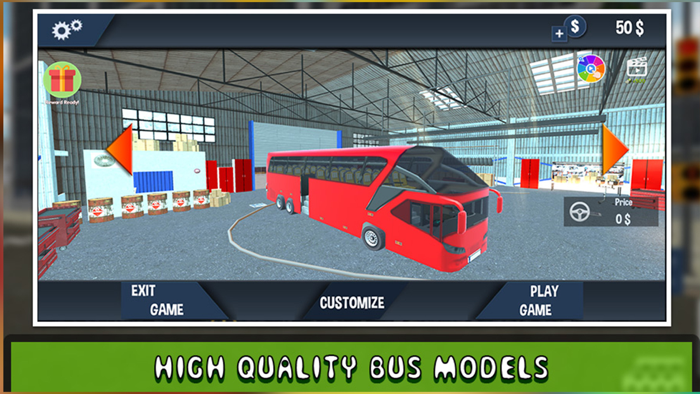 Bus Travel Drive Simulation