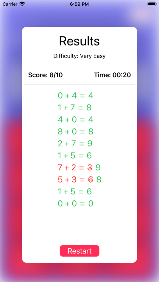 #4. MathtasticGame (iOS) Podle: David Kababyan