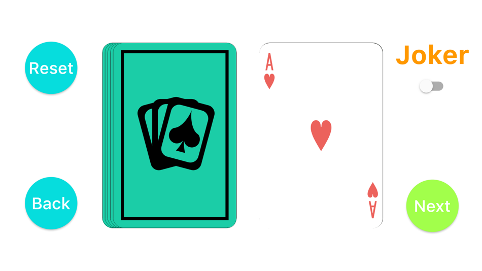 #3. Playing cards -simple- (iOS) 由: yuya kanbetsunawa