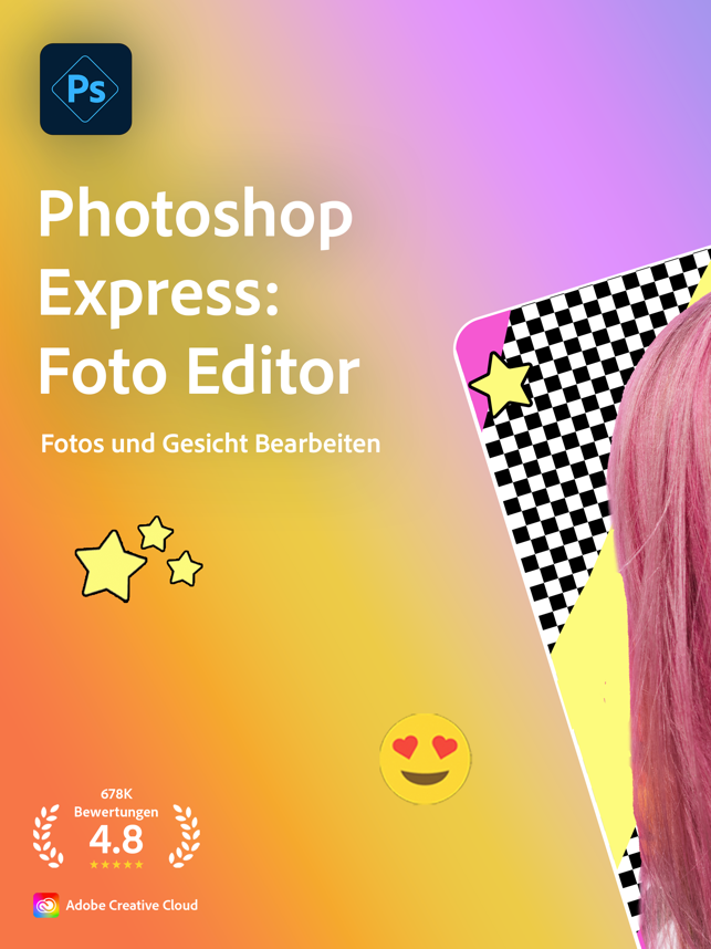 ‎Photoshop Express: Foto Editor Screenshot