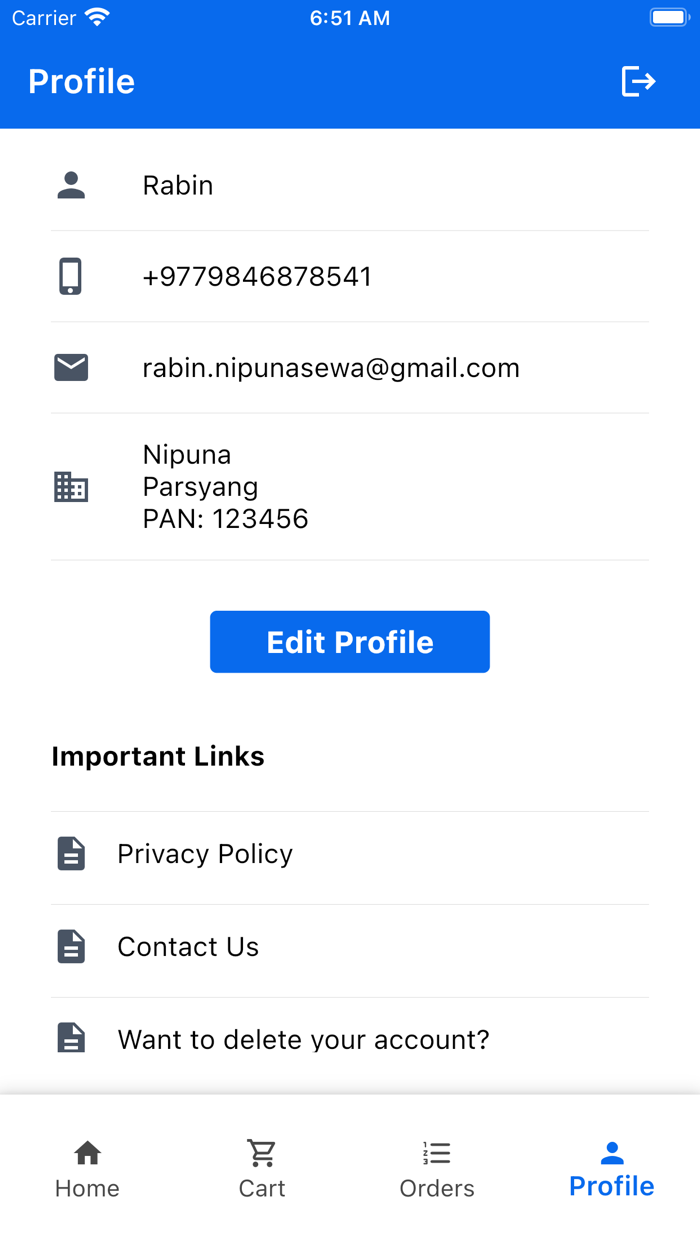 Min Bahadur Sherchan Stores