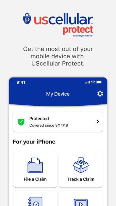 UScellular Protect Screenshot