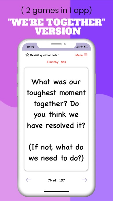 Same Page - Relationship Game Screenshot
