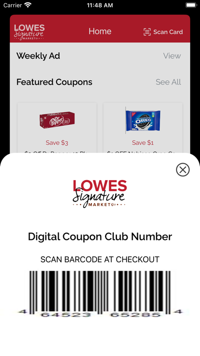 Lowe's Signature Market Screenshot