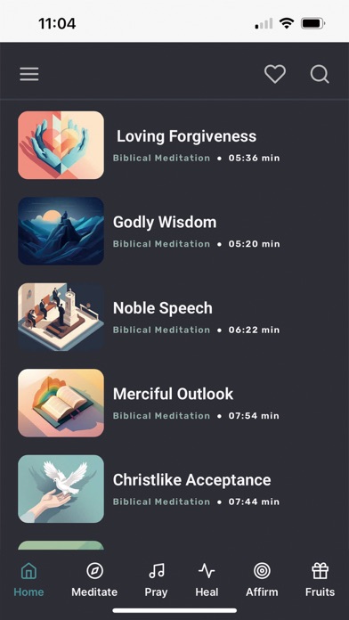Calm Bible: Meditate on Christ Screenshot