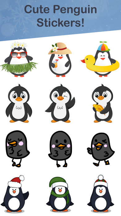 Cute Penguin Stickers.! Screenshot
