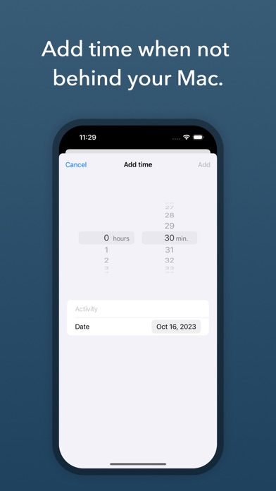 Daily – Hours & Time Tracker Screenshot