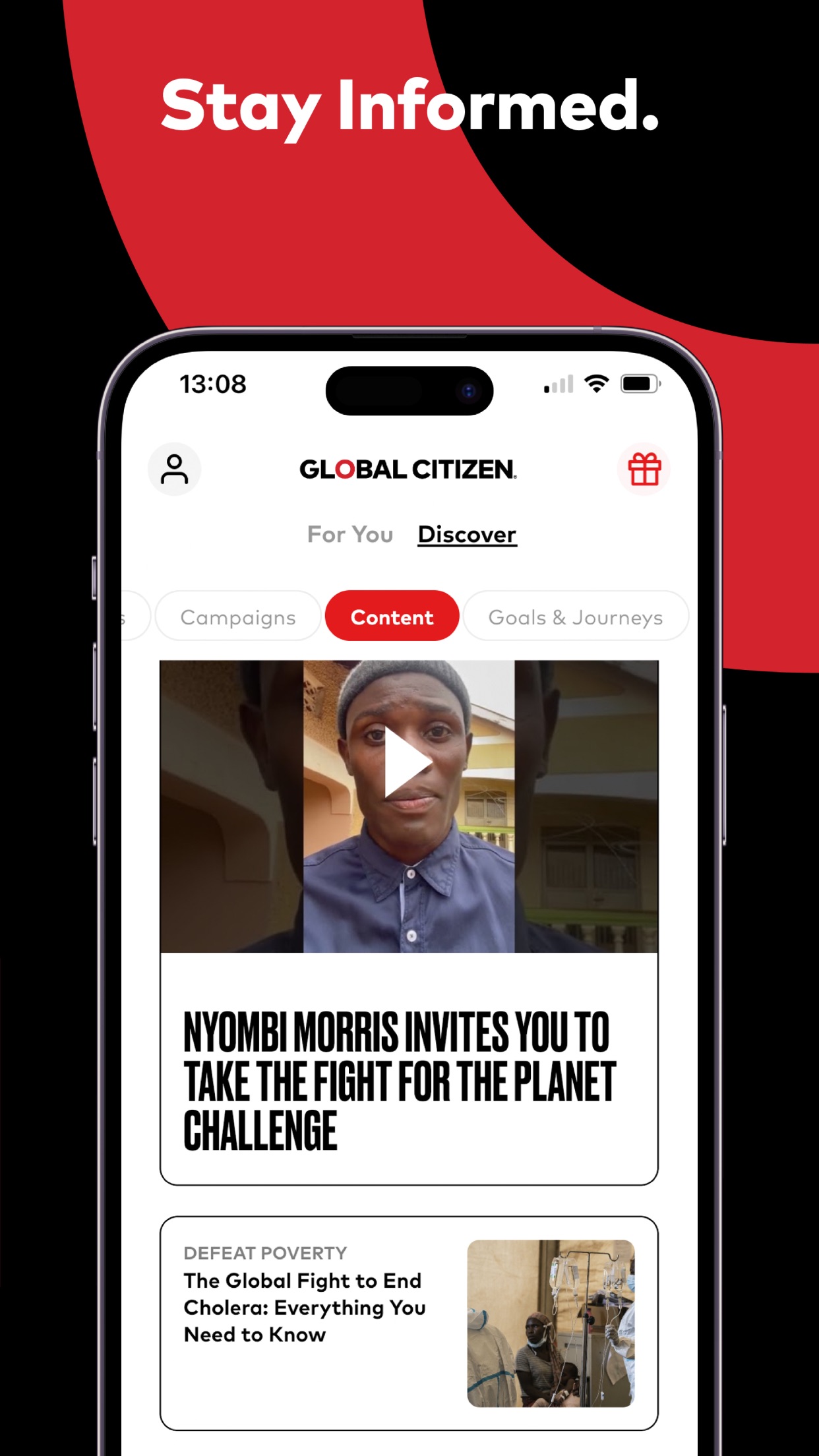 Global Citizen: Take Action screenshot 6