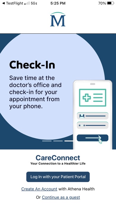 Millennium CareConnect Screenshot