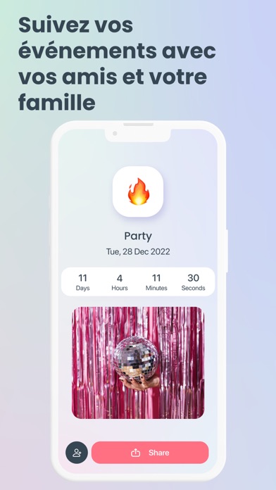 Screenshot #2 pour Countdowns - Events Counter