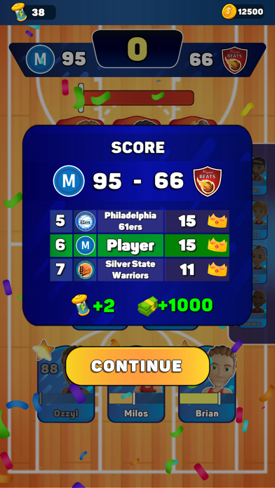 Basketball Manager 3D! Screenshot