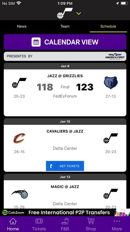 Utah Jazz + Delta Center