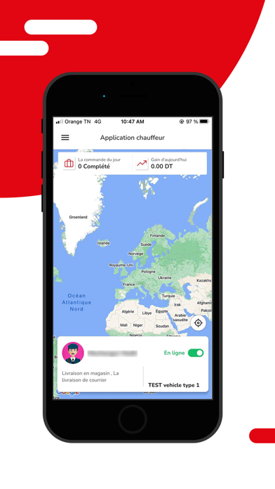 Screenshot #3 pour Atef Delivery Driver