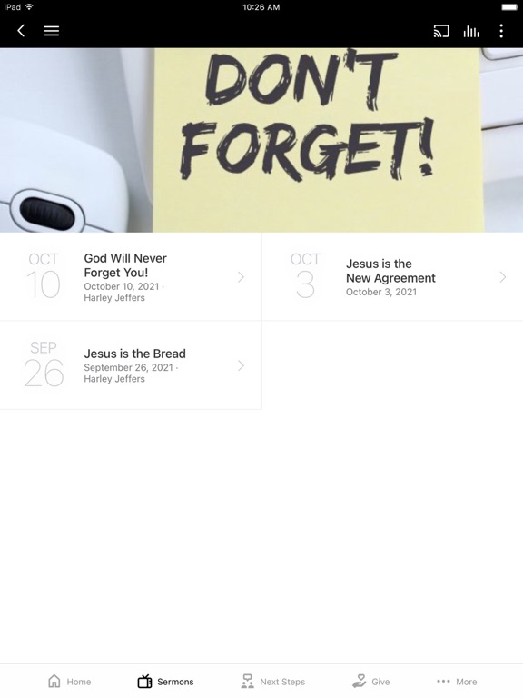 LIFE CHURCH PR iPad screenshot 3 - Lifestyle app
