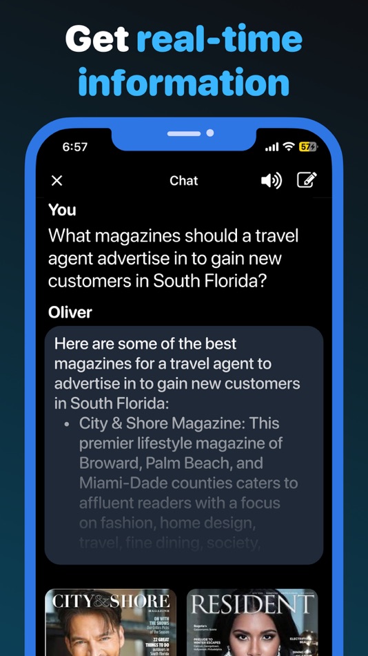 #5. Oliver, Voice Chat with AI (iOS) 由: SPATIAL AI LABS LTD