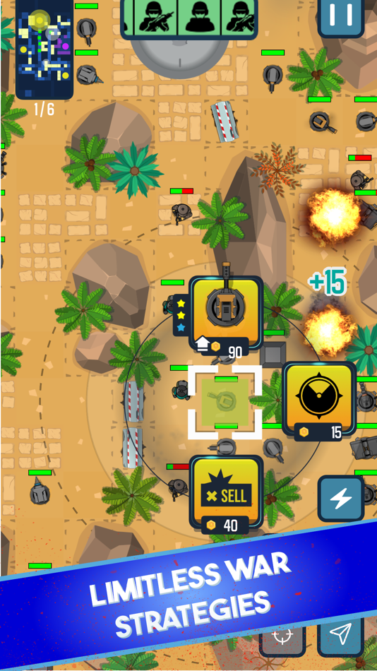 #5. Tower Arena: Time for heroes (iOS) Bởi: Christian Drapatz