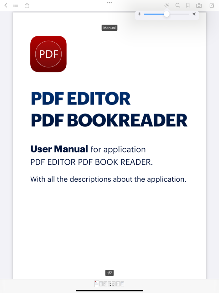 PDF Editor PDF Book Reader