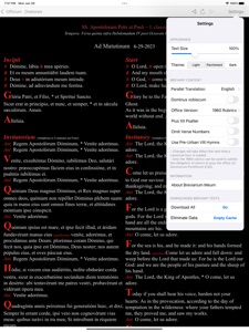 Breviarium Meum HD screenshot #3 for iPad