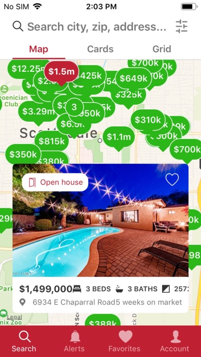 Phoenix Homes for Sale Screenshot