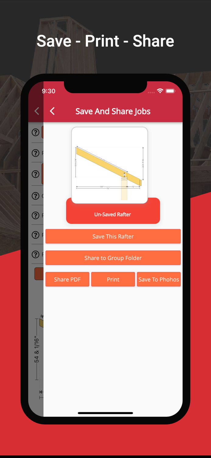 RedX Roof - Rafter Calculator