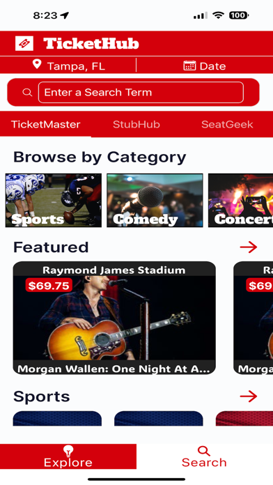 TicketHub Screenshot