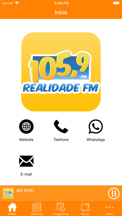 Realidade FM Screenshot