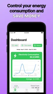 etracker - electricity meter iphone screenshot 2