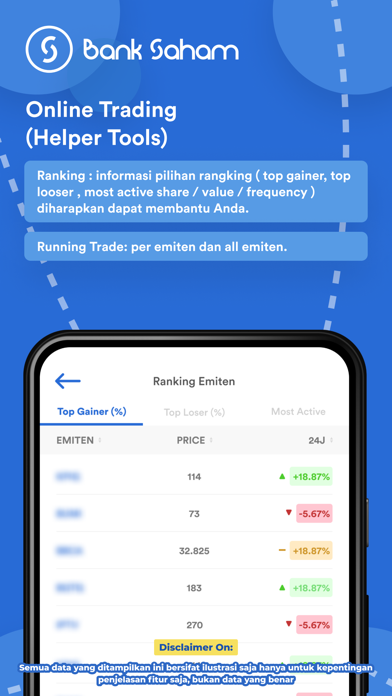 BankSaham Screenshot
