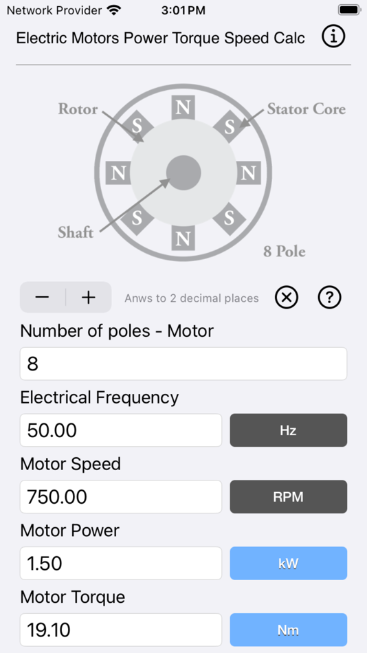 #3. Electric Motors Speed Calc (iOS) 由: Nitrio