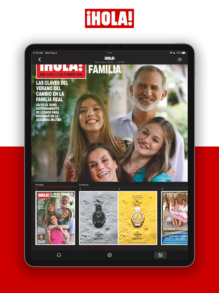 ¡HOLA ESPAÑA Revista impresa