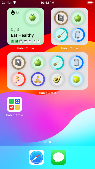 Habit Circle Screenshot