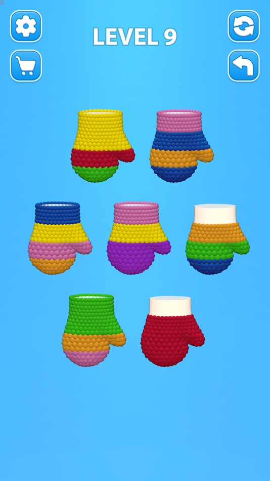 #2. Cozy Knitting: Color Sort Game (iOS) 来自: Freeplay LLC
