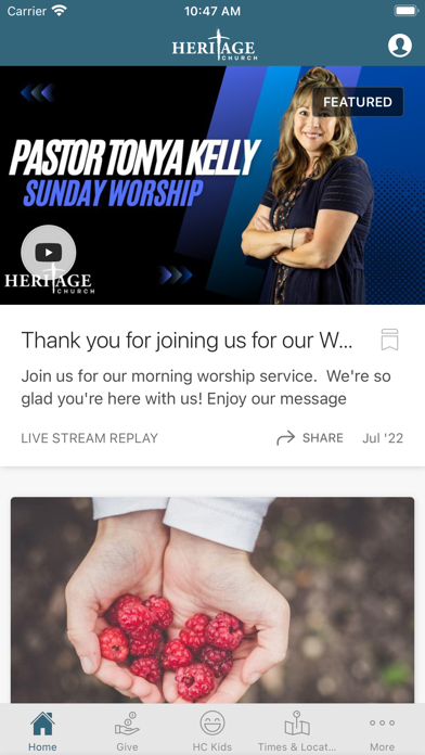 Heritage Church Toledo Screenshot