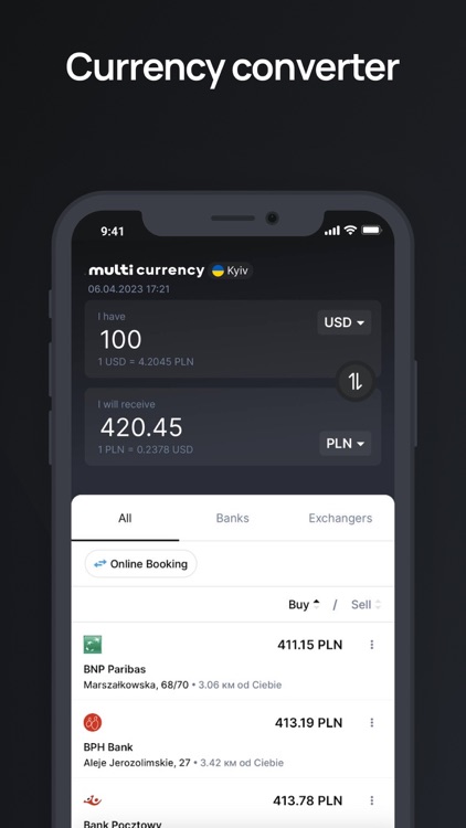 Multi: currency exchange rate