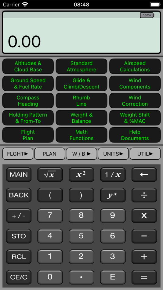#1. RLM-Flight (iOS) By: R.L.M. Software