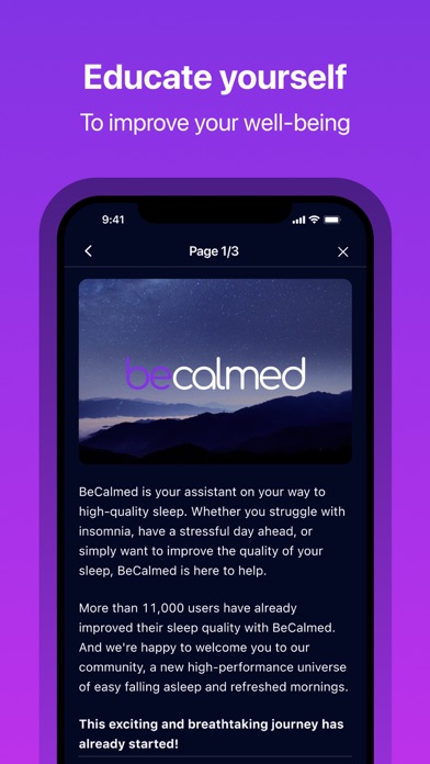 BeCalmed: Sleep & Relaxation Screenshot