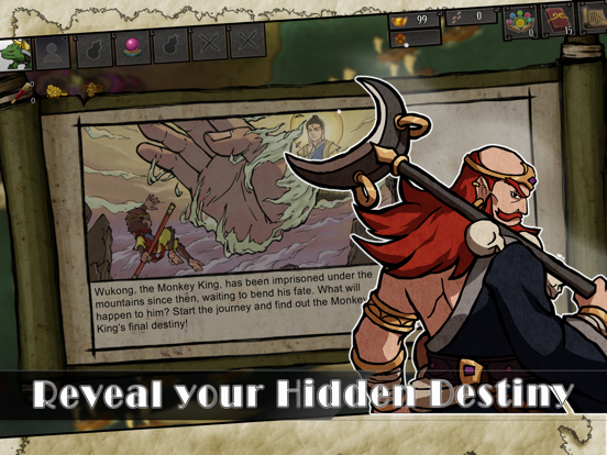 Journey to the West mobile iPad screenshot 6 - Games app