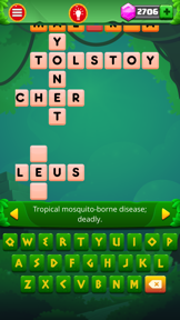 Word Puzzle by Answer Question screenshot