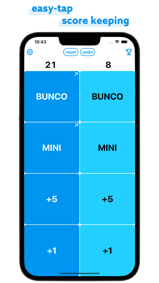 Bunco Scorecard Tally Teams - 1.5.0 - (iOS)