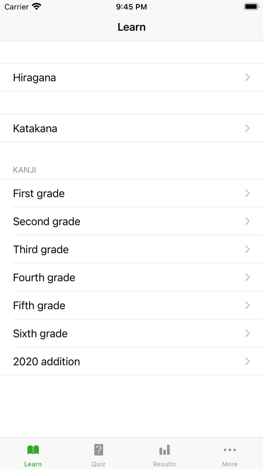 #4. Nihongo - Read Japanese (iOS) 由: Alysha Kwok