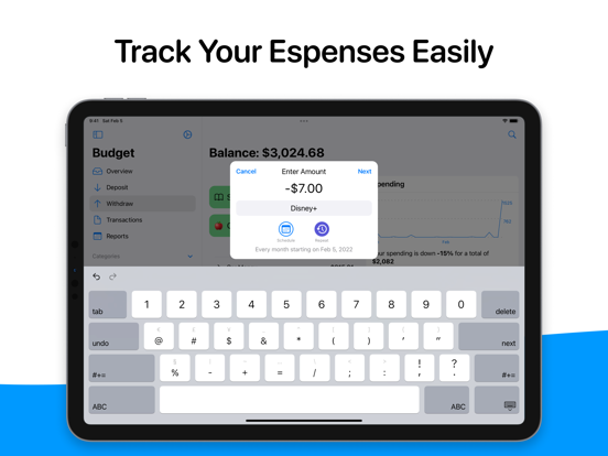 Screenshot #5 pour OpenBudget - Budget and Save