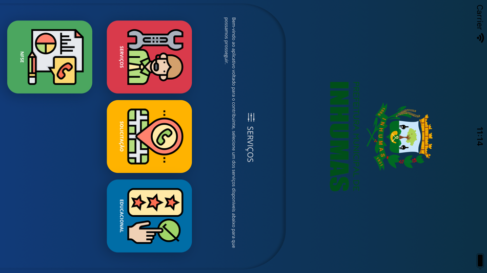 #2. Inhumas Conectado (iOS) Podle: SIGEP